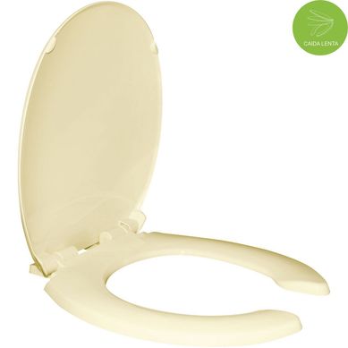 Asiento platinum slow 92 redondo hueso