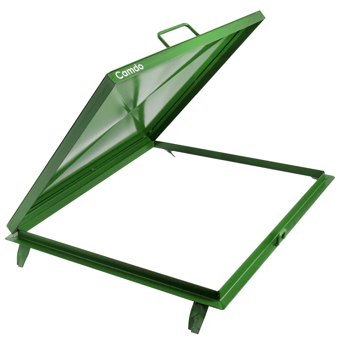 Camdo - Tapa para cisterna económica calibre 16 c/tapa Ángulo 1" X 1/8"