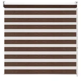 Persiana Enrollable Blackout Sheer Café 160 x 165 cm