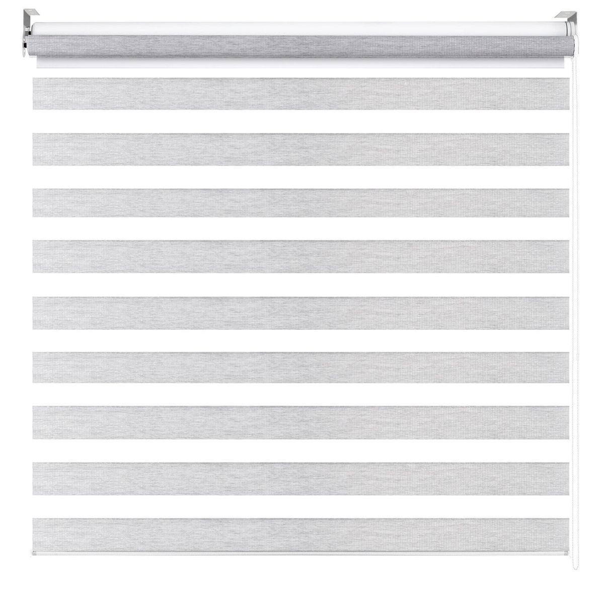 Just Home Collection - Persiana Enrollable Blackout Sheer Gris 120 x 250 cm