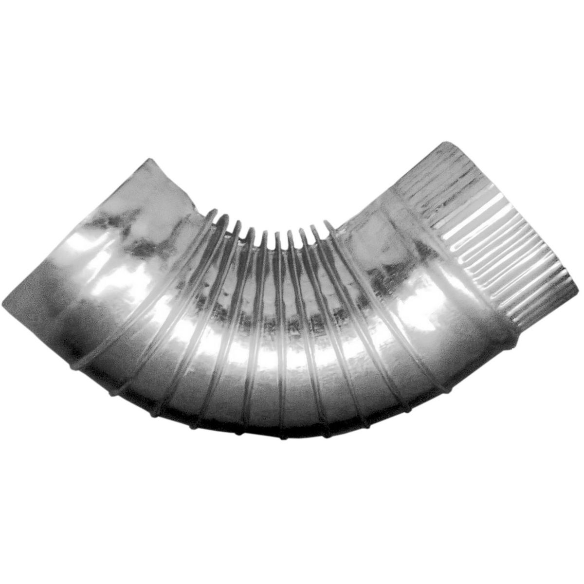 Superducto - Codo Lamina Galvanizada 4" 90°