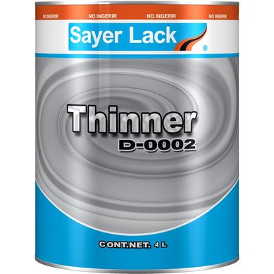 Thinner estandar 4 l