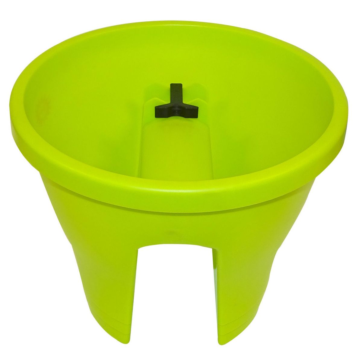 Plasvic - Maceta chica para barandal color verde