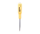 Destornillador Amarillo de Golpe Barra Cuadrada Punta Plana 1/4 X 4"