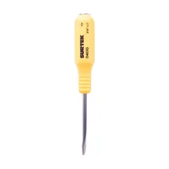 Destornillador Amarillo de Golpe Barra Cuadrada Punta Plana 1/4 X 4"
