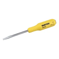 Destornillador Amarillo de Golpe Barra Cuadrada Punta Plana 3/16 X 3"