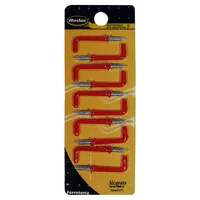 alcayata  plastificada 1 1/4 10pz