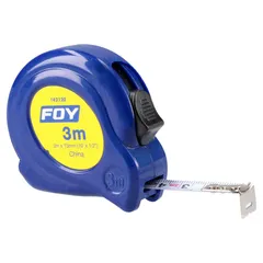 Flexómetro 3m x 1/2" azul