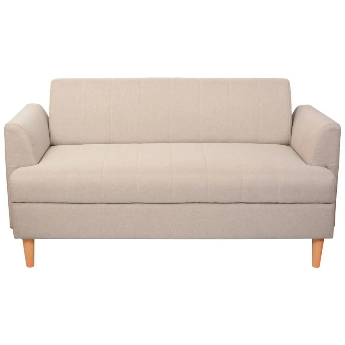 Just Home Collection - Sofa 2 Cuerpos beige