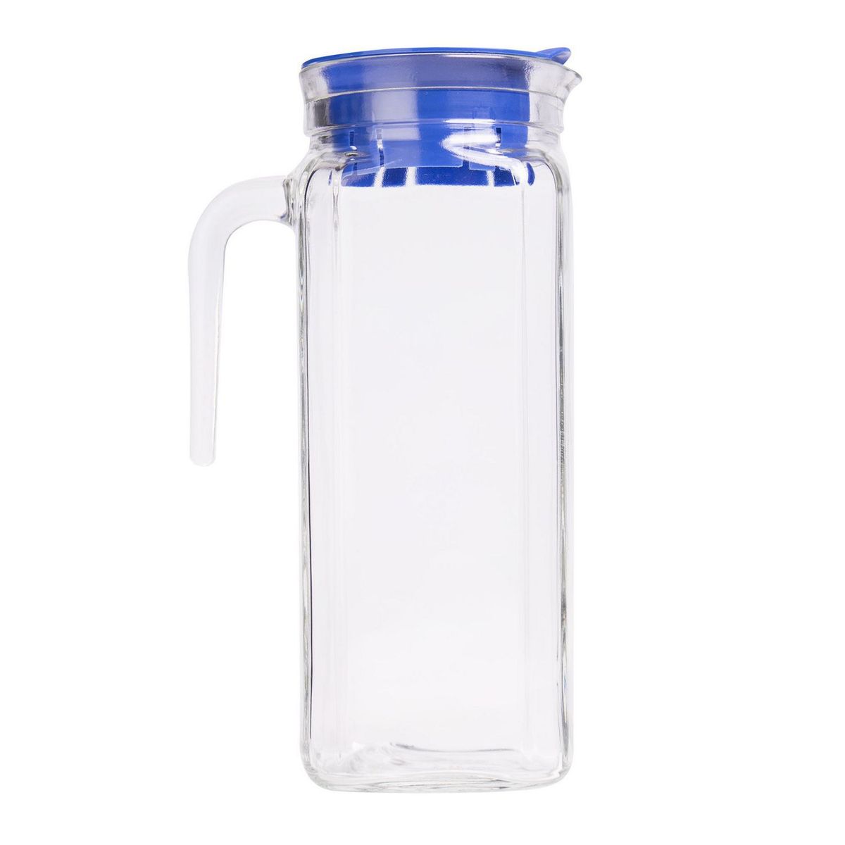 Jarra de vidrio Igloo 1200 ml., con tapa plástica, marca Borgonovo - Foto Principal