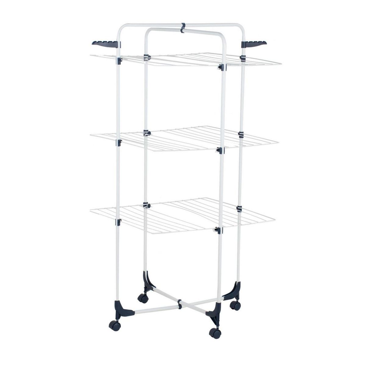 Tendedero para interiores de 3 niveles de 70 x 65 x135 cm, marca Kleine Wolke - Foto 2