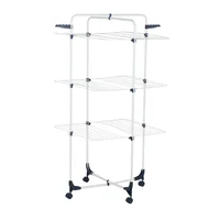 Tendedero para interiores de 3 niveles de 70 x 65 x135 cm