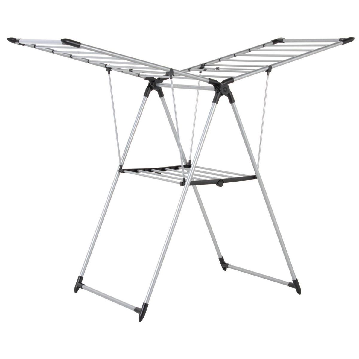 Kleine Wolke - Tendedero de ropa para interiores de acero 156 x 61 x 97 cm