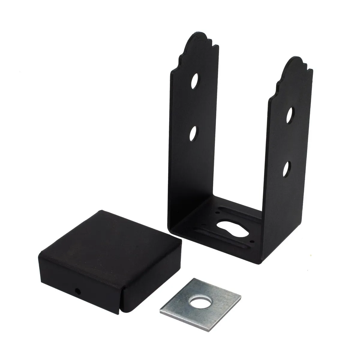 Base poste ajustable 4"x4" zmax y negro, marca Simpson Stron Tie - Foto 2