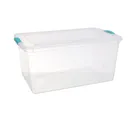 Caja plastica 61 lts con clip en lateral