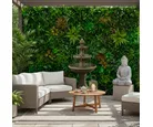 Follaje artificial flores tropical 50x100 cm