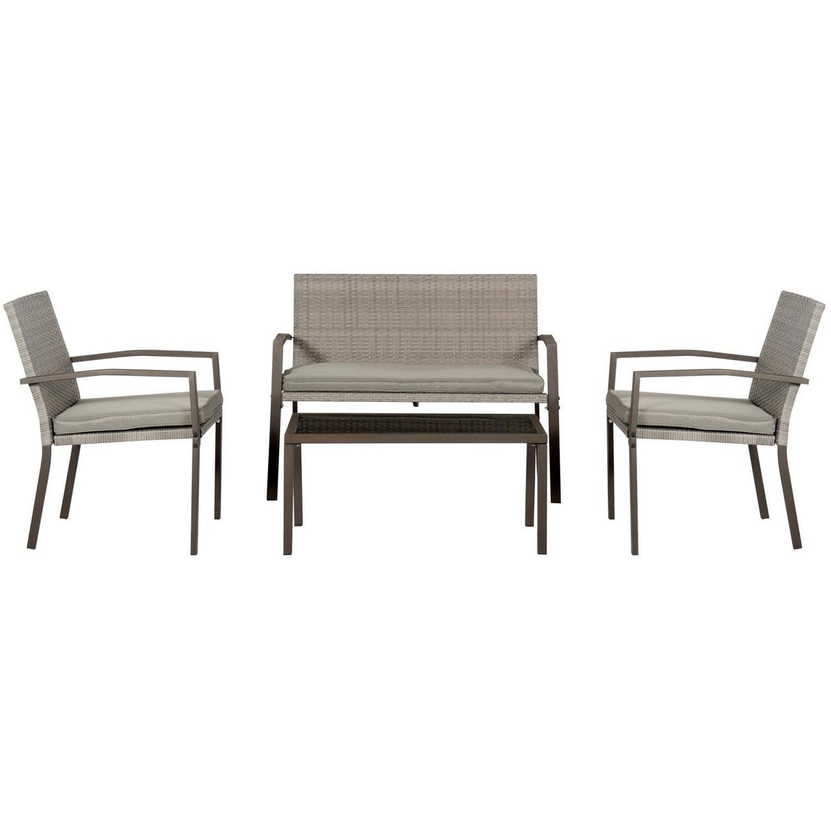 Just Home Collection - Sala de Exterior Vancouver 4 Personas