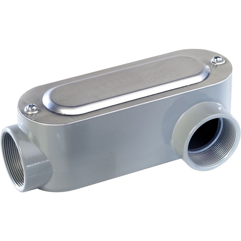 Crouse Hinds - Caja ll 12.7 (1/2) con tapa