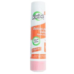 Bolsa rollo 50x70 cm 30 litros 10 unidades blanca