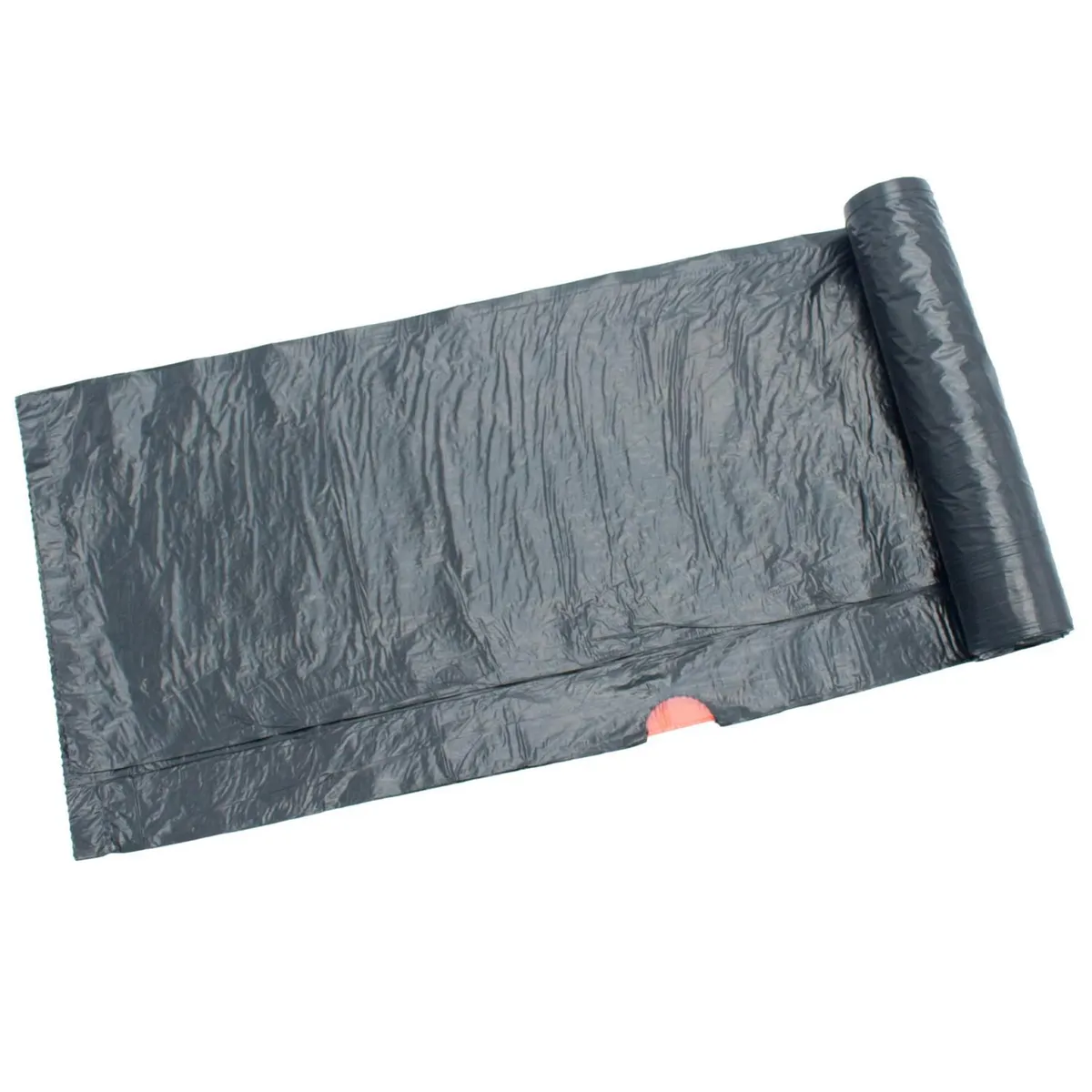 Bolsa rollo 50x70 cm 30 litros 10 unidades negra, marca Kleine Wolke - Foto 2