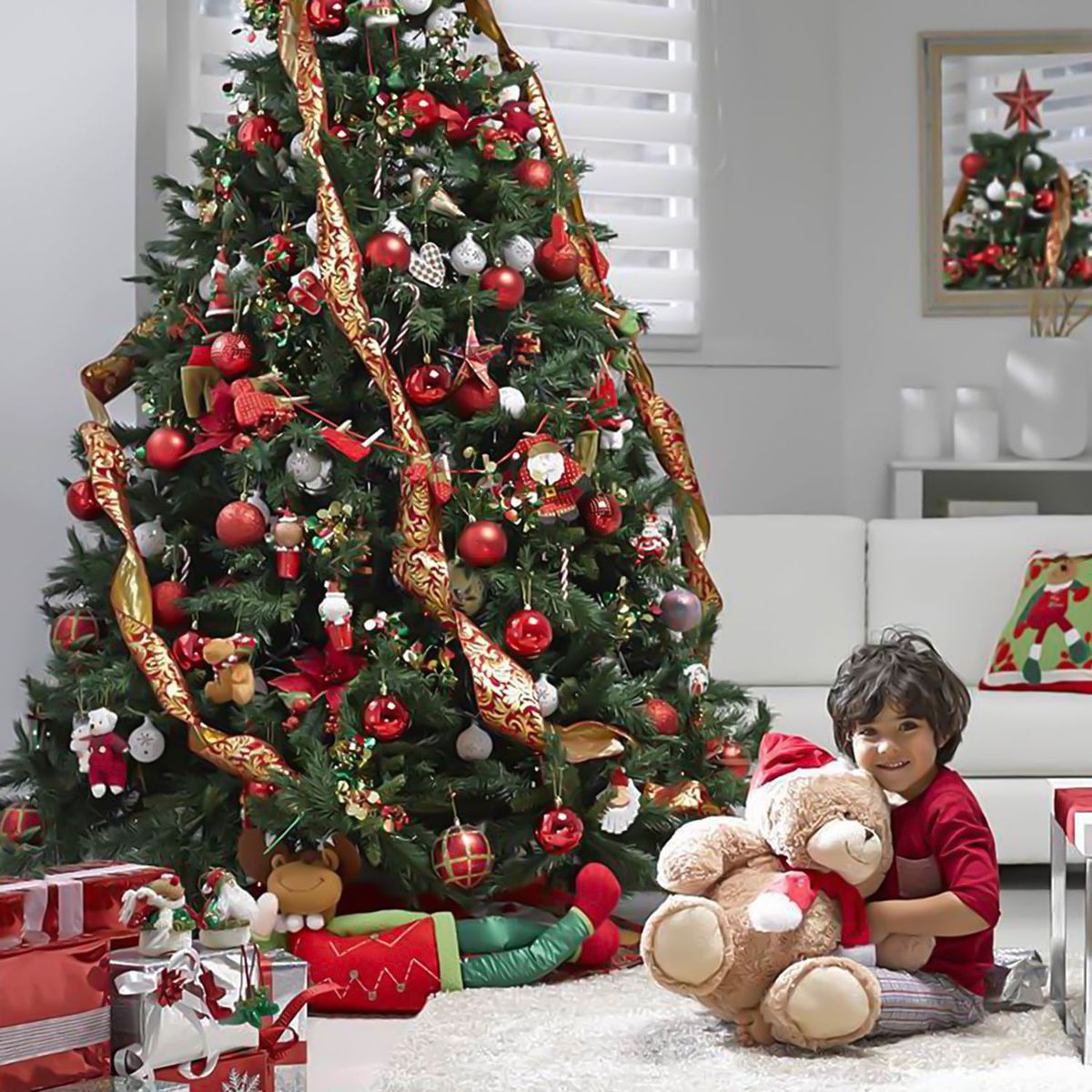 Dear Santa - Árbol de Navidad Bicolor sin luces 210 cm