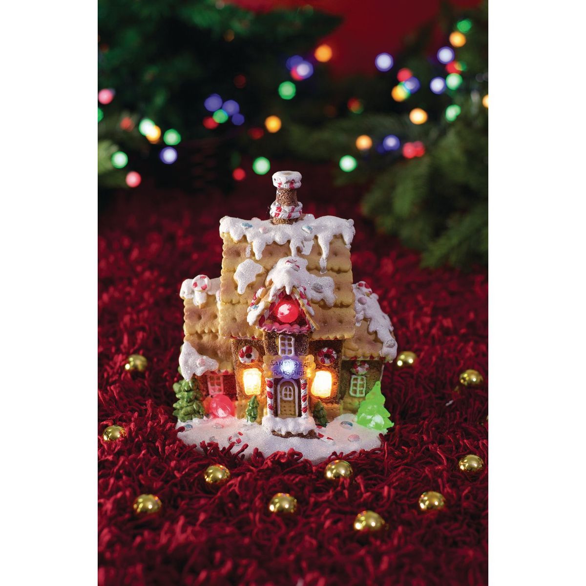 Casa de villa 7'' led pasteler, marca Dear Santa - Foto 2