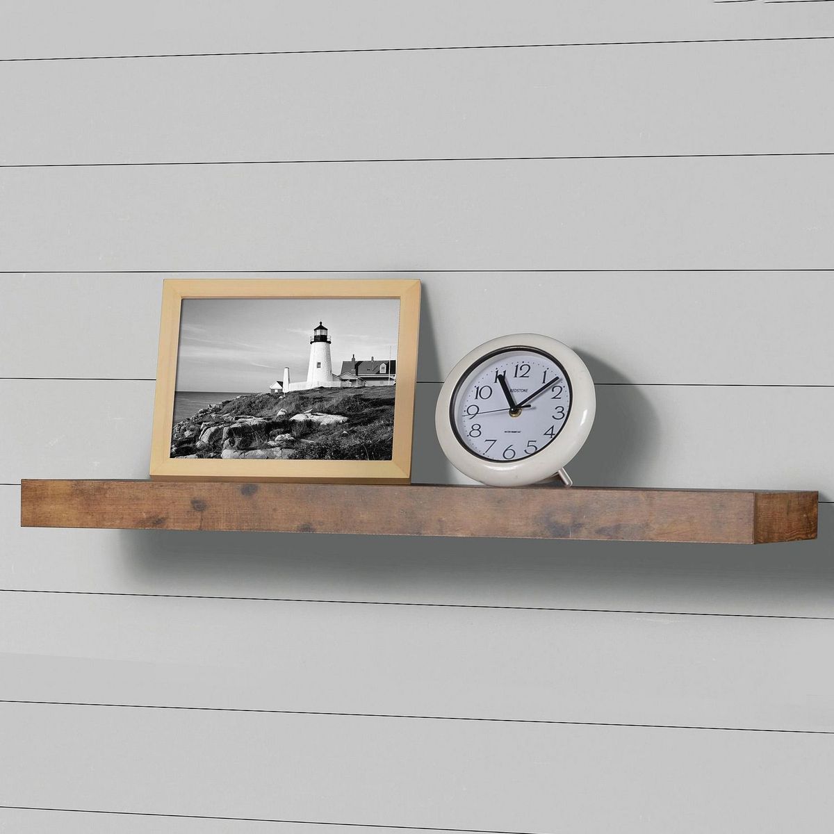 Just Home Collection - Repisa con cajón 25 x 80 x 5 centímetros