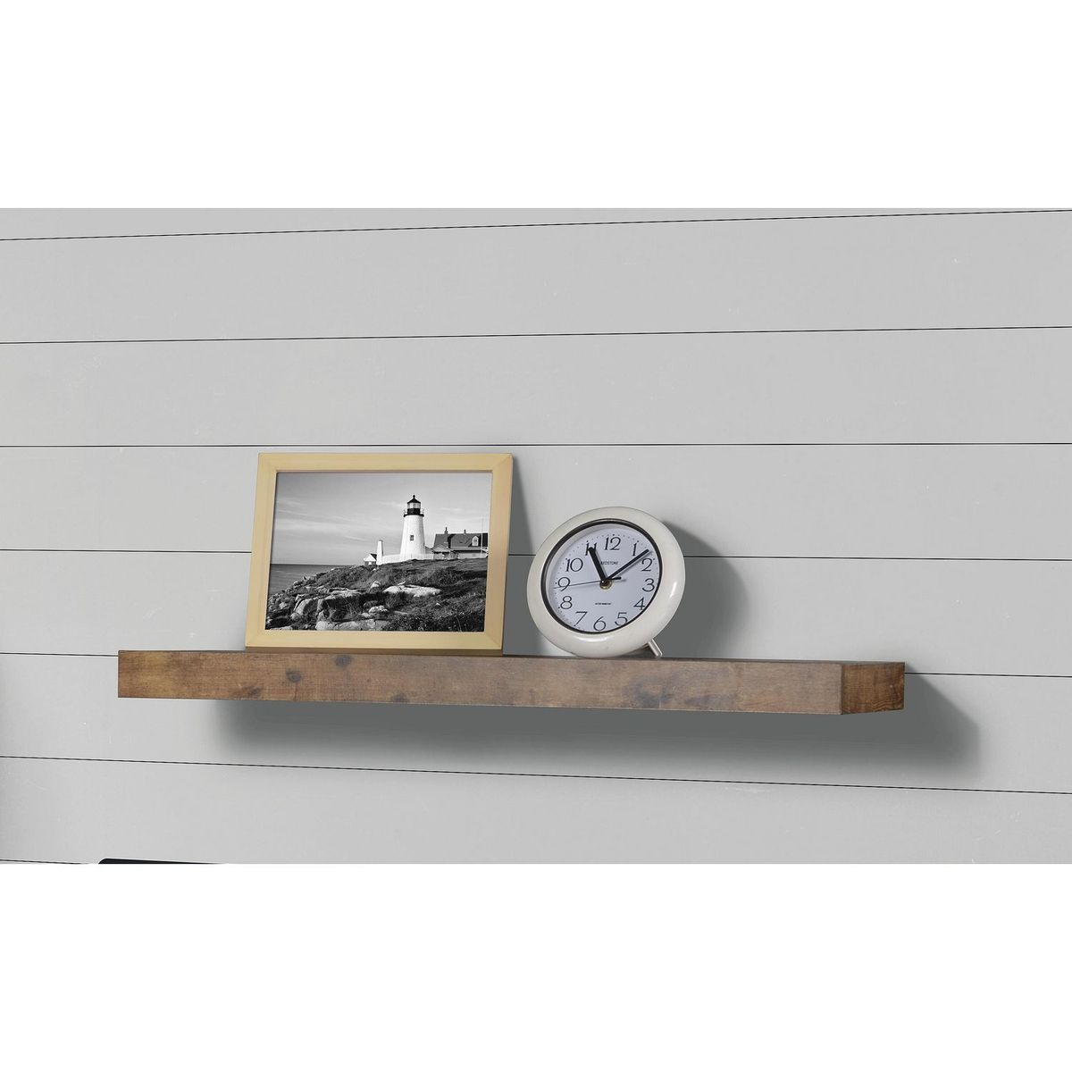 Just Home Collection - Repisa con cajón 25 x 80 x 5 centímetros