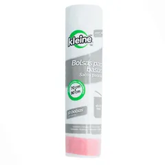 Bolsa rollo 70x90 cm 70 litros 10 unidades blanca