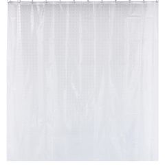 Cortina de Baño Clear Ramón PVC de 180 x 180 cm Blanco