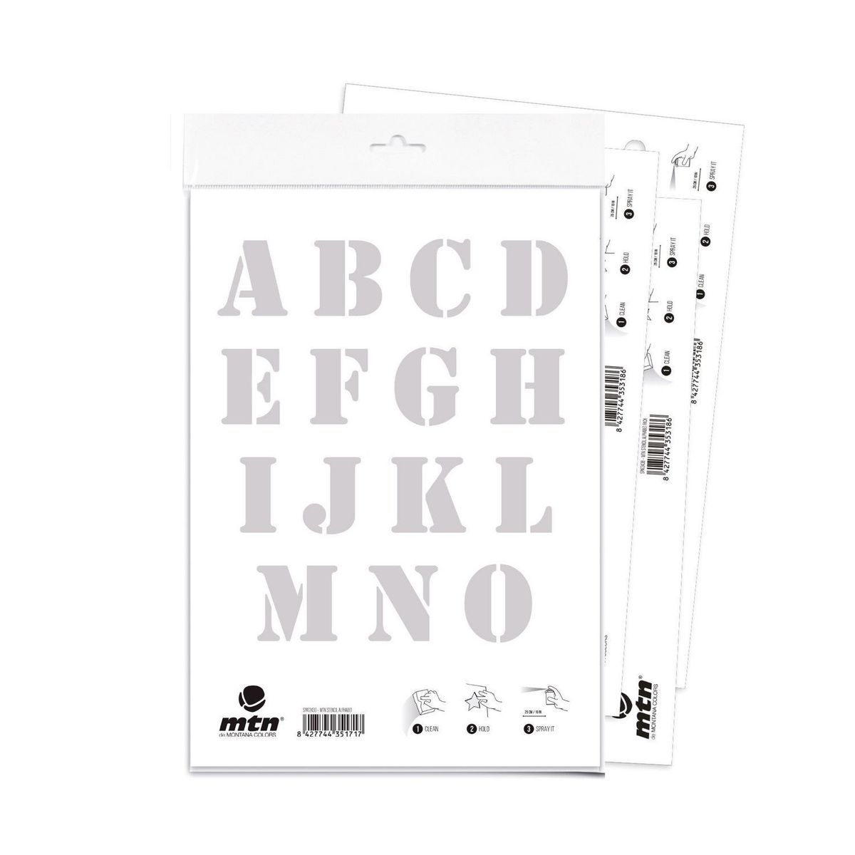 Montana Colors - Stencil Pack 10 unidades