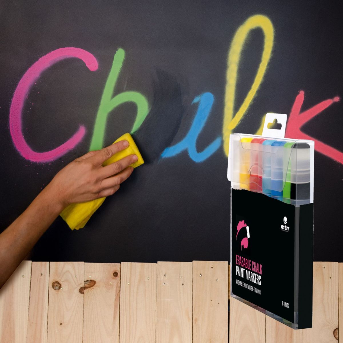 Pack Rotulador Chalk 5mm 8 co, marca Montana Colors - Foto 2