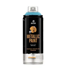 Spray metálica: azul