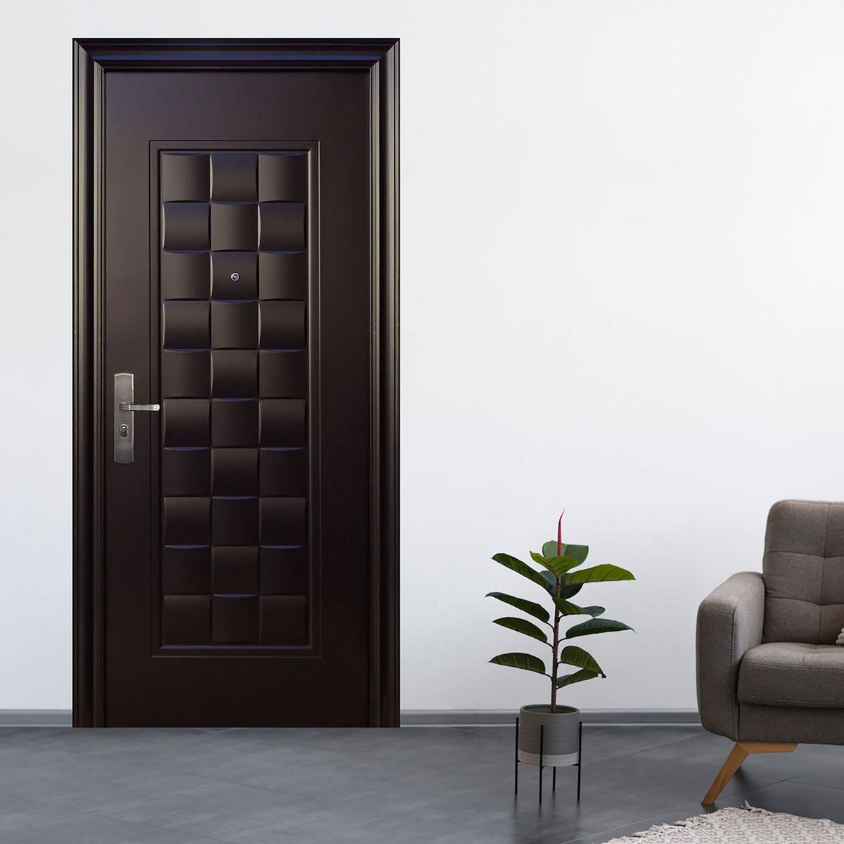 Puerta De Seguridad Luxury Derecha 95X213 Cm, marca Multimarca - Foto 2