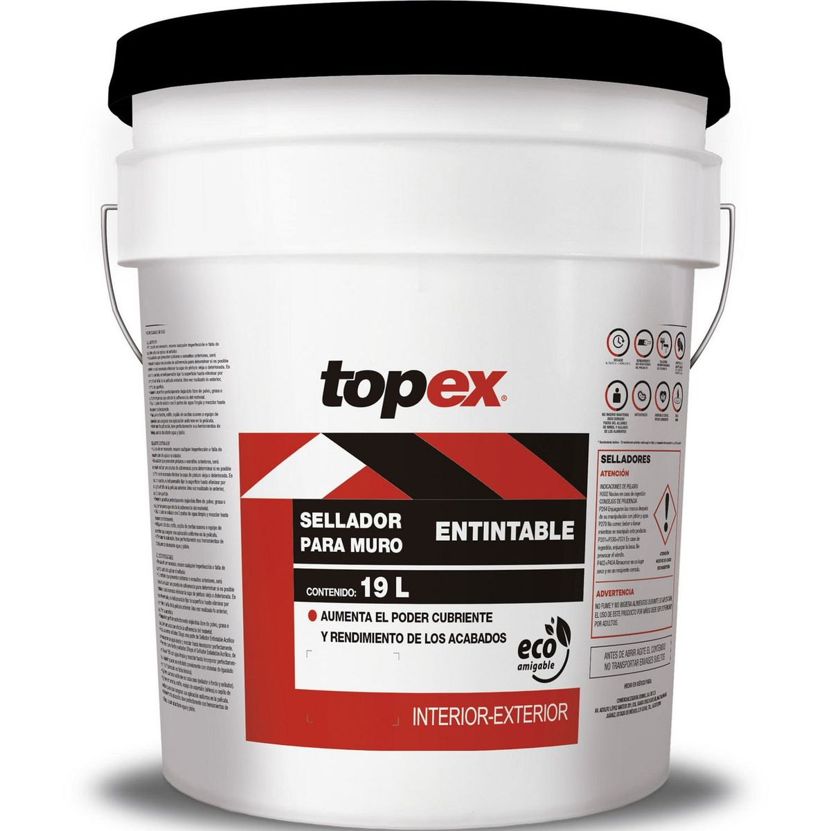 Sellador Entintable Topex Blanco 19 Lt, marca Topex - Foto Principal