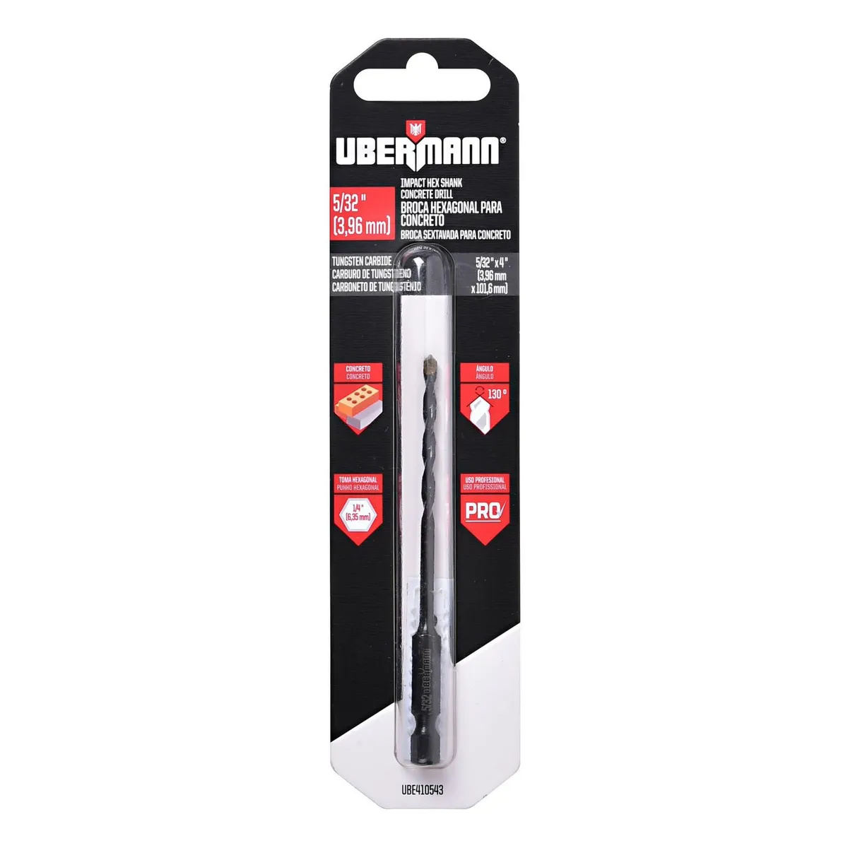 Ubermann - Broca Concreto 5/32 X 4Pg Ubermann