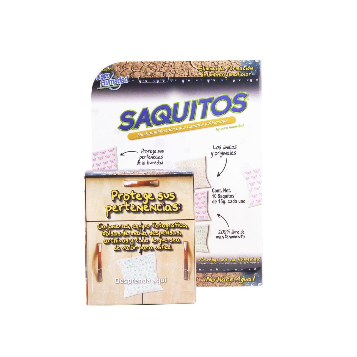 Cero Humedad - Costalitos absorbentes 10 piezas