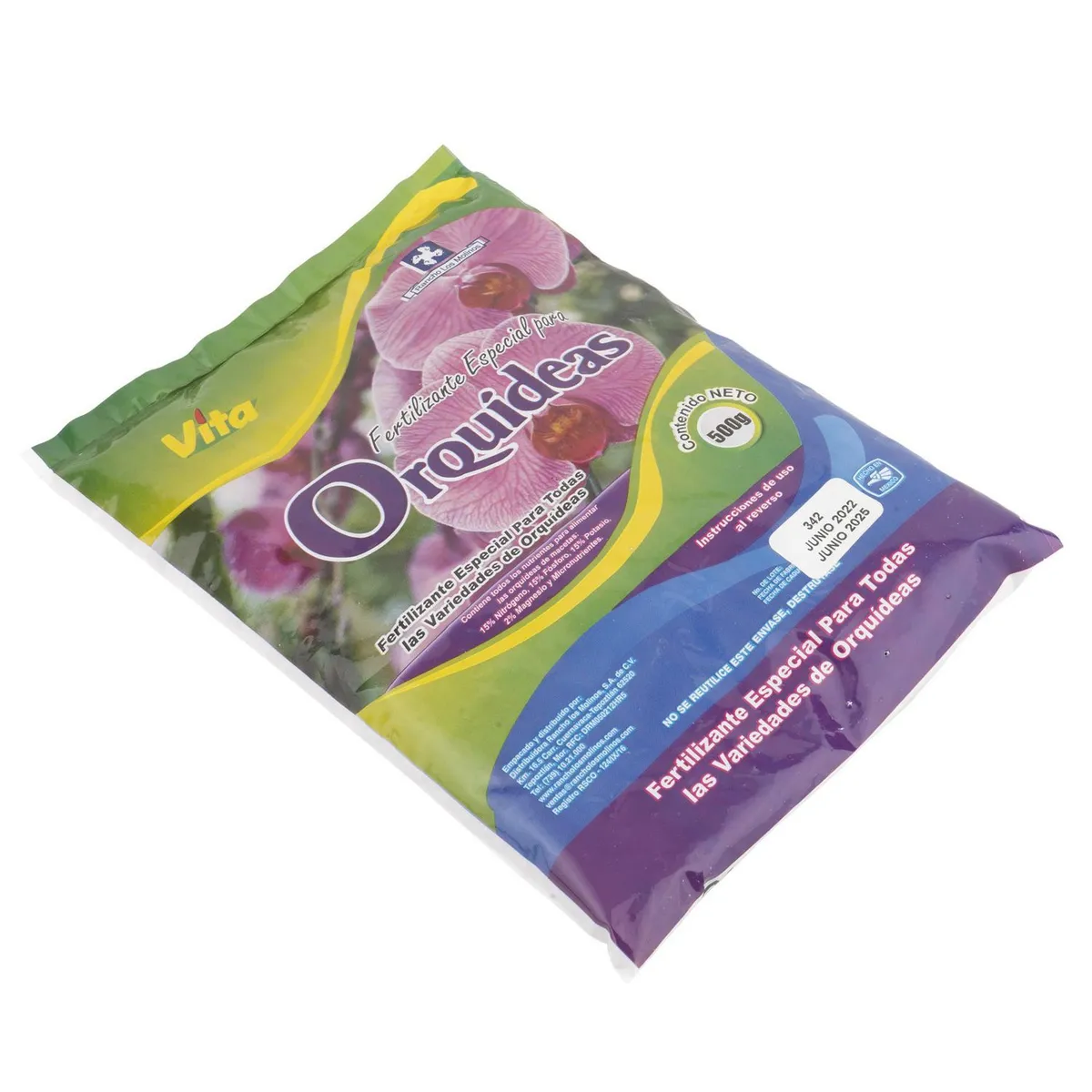 Fertilizante para Orquideas 500 g, marca Vita - Foto 2