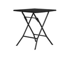 Mesa Plegable Cuadrada Tipo Madera 62 cm