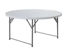 Mesa plegable tipo maleta redonda 150 cm