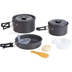 Set ollas y utensilios 3 piezas