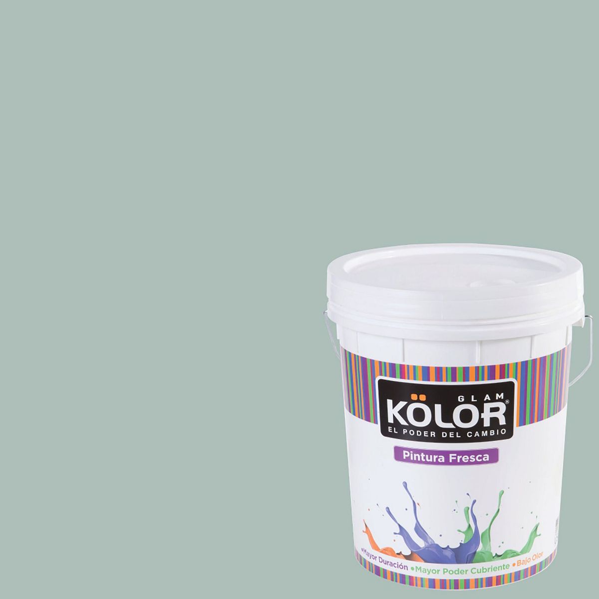 Glam Kolor - Galón Cáceres Mate, BL-038 Pintura Interior