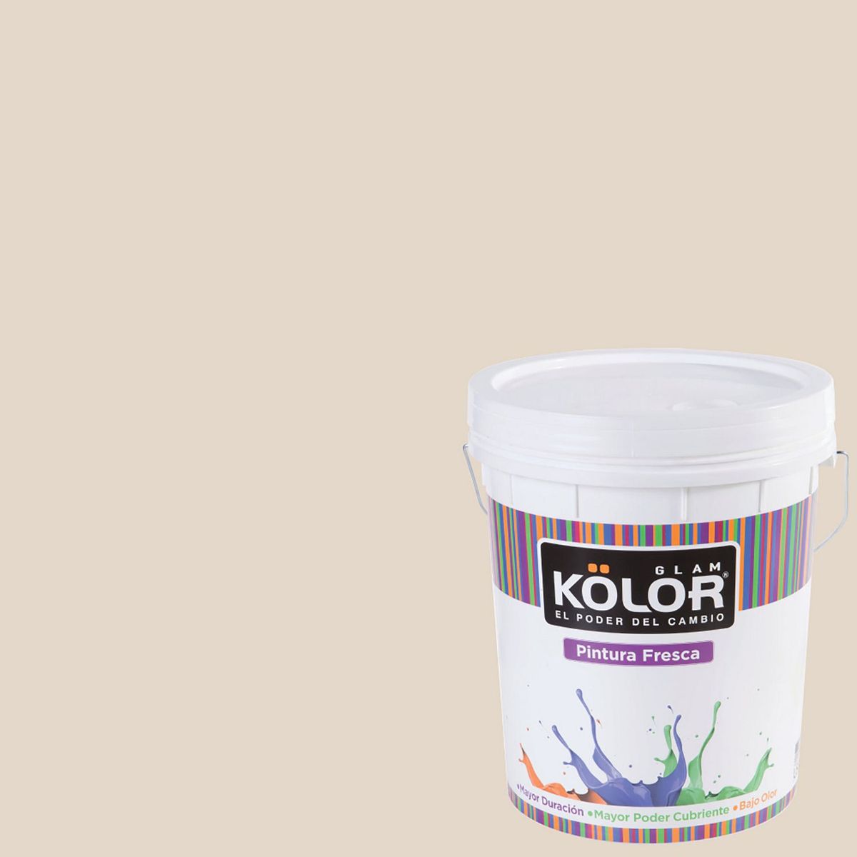 Glam Kolor - Galón Marsella Mate, OW-79 Pintura Interior