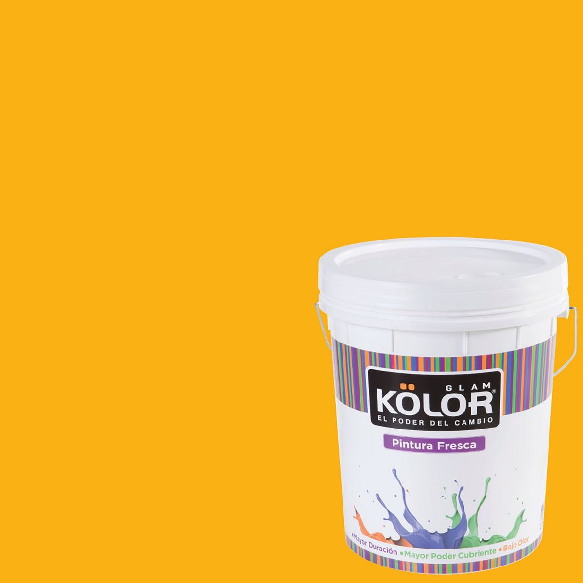 Glam Kolor - Galón Lovech Mate, YE-031 Pintura Interior