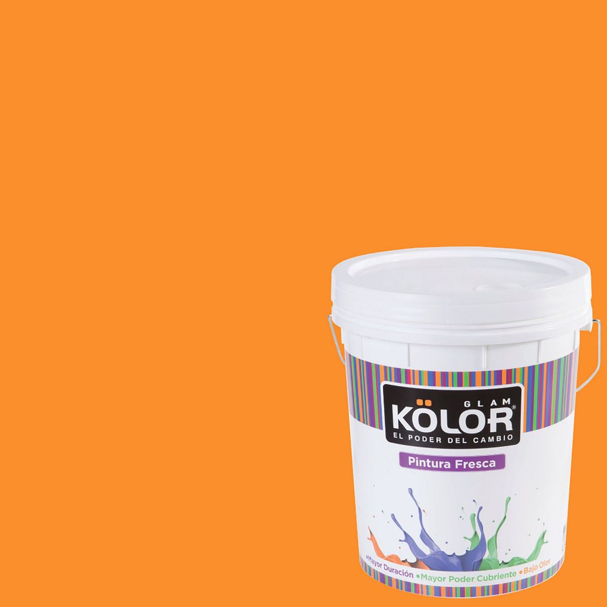 Glam Kolor - Galón Trabzon Mate, OR-056 Pintura Exterior