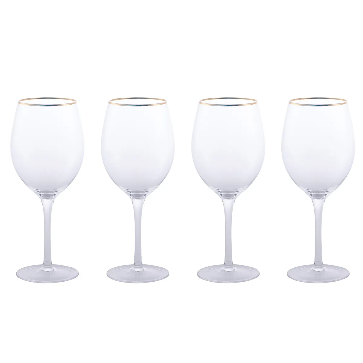 Just Home Collection - Set Copa vino tinto Ribete