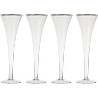 Set Copa Champaña Ribete