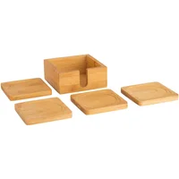 Portavasos cuadrados set 4 pzas