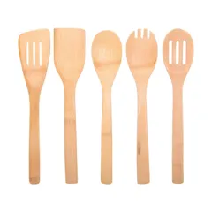 Set 5 Utensilios Bambu