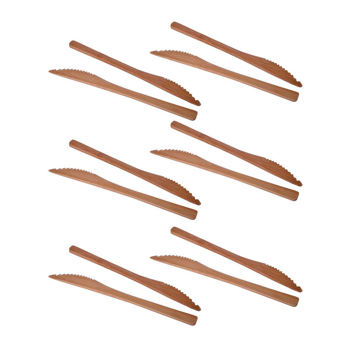 Casa Bonita - Cuchillo X12Und Bamboo